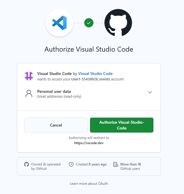 GitHub Authorization Complete